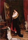 Johann Georg Meyer von Bremen Admiring The Picture painting